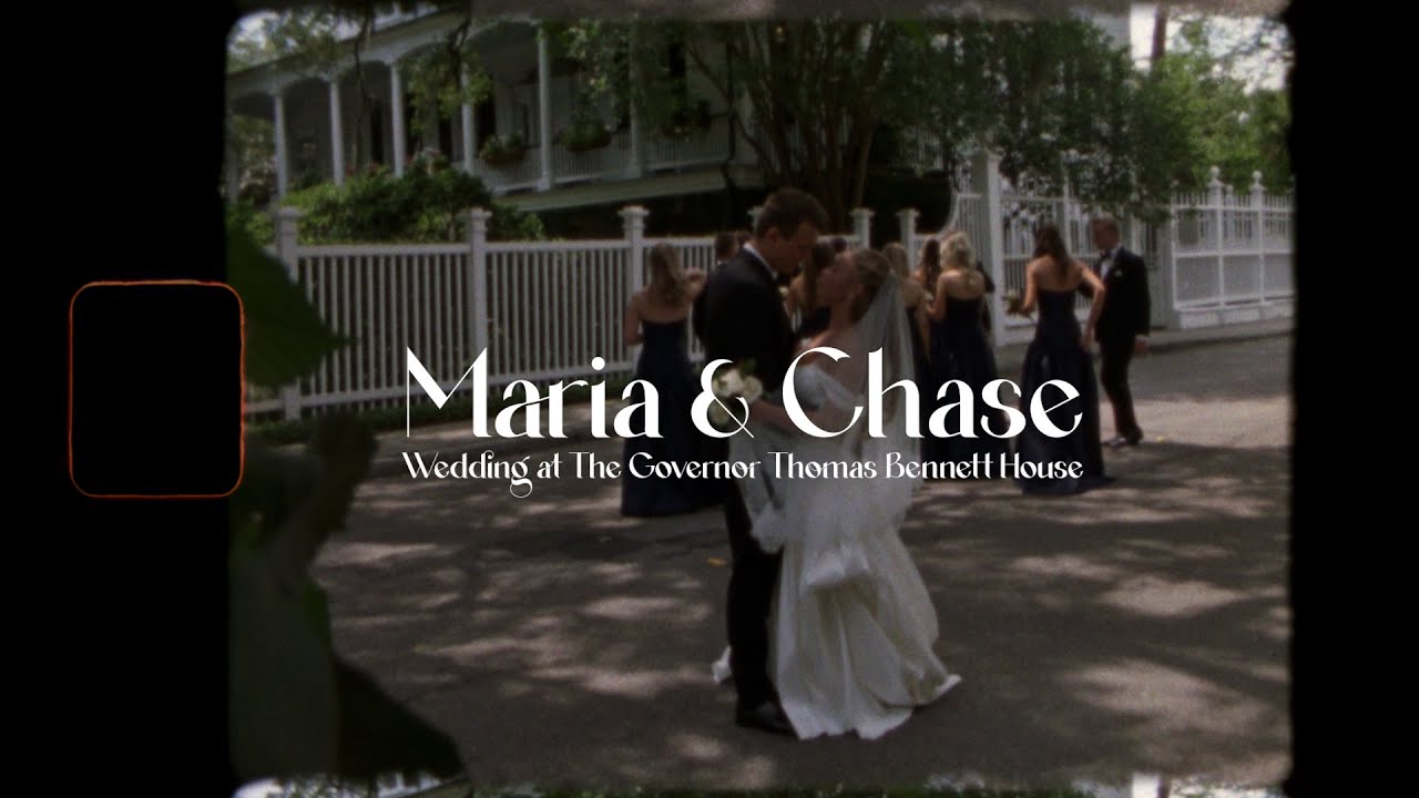 Maria & Chase’s Elegant Charleston Wedding | Thomas Bennett House