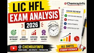 LIC HFL Exam Analysis 2026 | Paper Easy or Tough? Good Attempts Expected Cut Off| self analysis