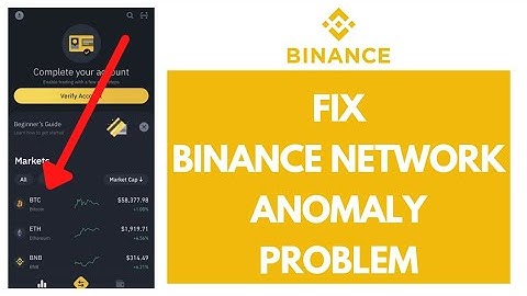 How To Fix Binance Network Anomaly Problem | Fix Binance Network Connection Error (2022)