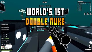 WORLD 1ST CHAOS SNIPER DOUBLE NUKE KRUNKER.io
