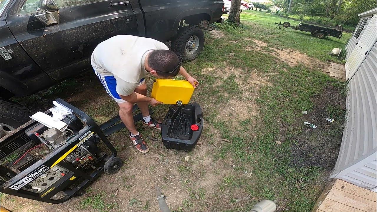 186F Durostar 10HP Diesel DS7200 Generator...Will it Run? $200 score