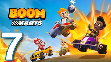 Boom Karts Gameplay Walkthrough Part 7 (Android/iOS) - Multiplayer Kart Racing