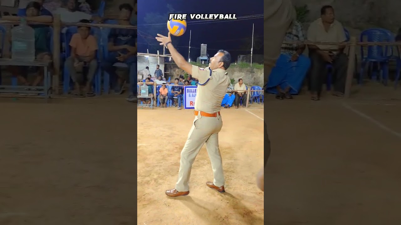 ⁣Bargur 💥🔥 DSP Match starting moment #dsp #tnpolice #shortsfeed #volleyballtournament #sport