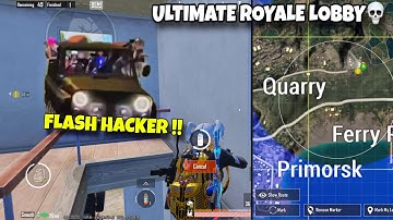 😱SPEED CAR HACKER IN ULTIMATE ROYALE | BGMI ULTIMATE ROYALE LEGEND RANK PUSH 🔥