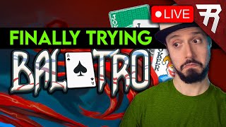 Trying Balatro! Livestream Gameplay