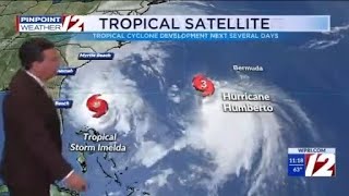 WPRI 12 Weather Forecast 9/29/25 Dry Skies Next 5-7 Days