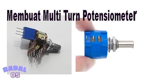 Multi Turn Potensiometer Multi Turn Wirewound DIY Ide kreatif