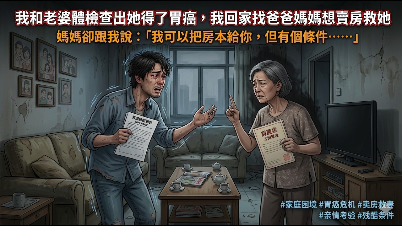卖房救妻：绝症背后的惊天隐情