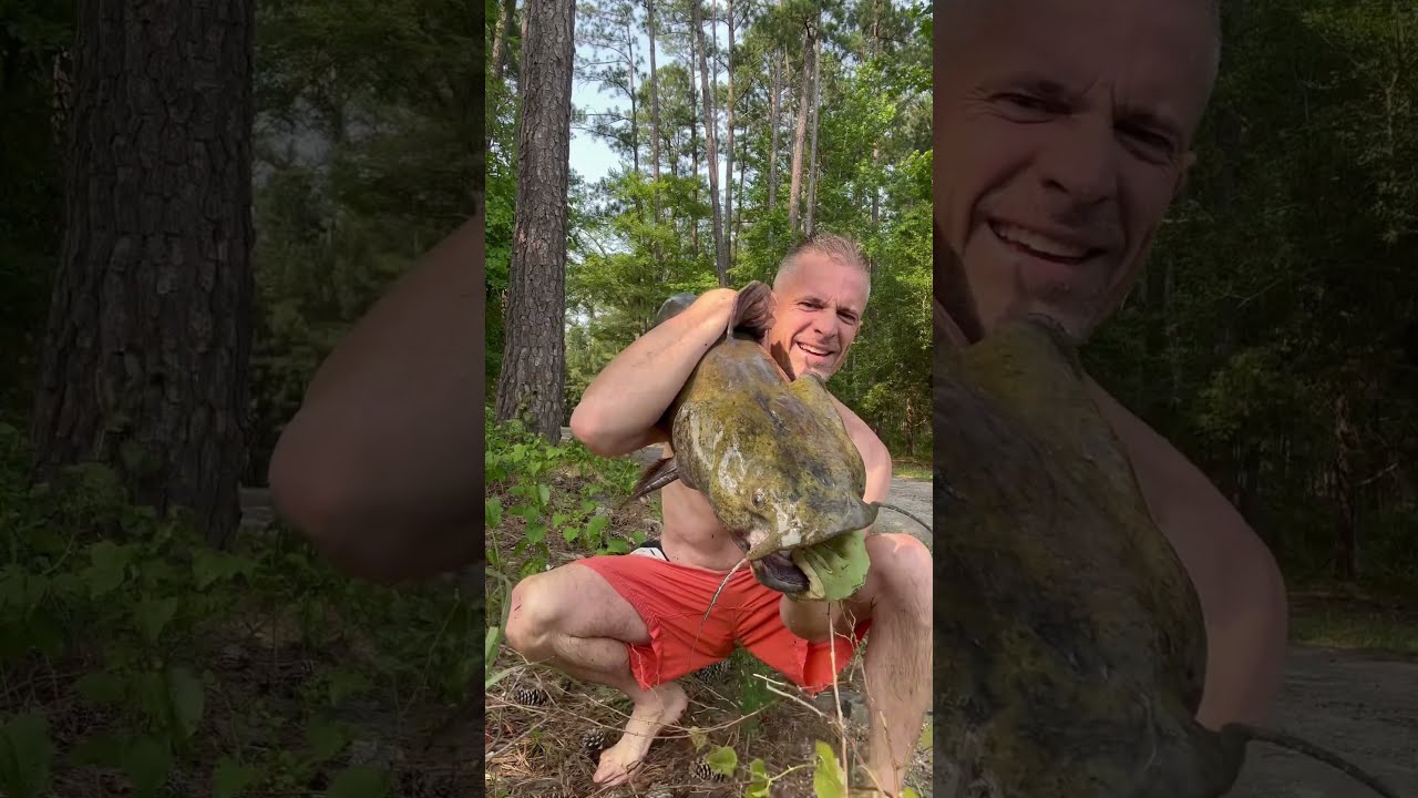 Here Hold This Flathead Noodling Success 