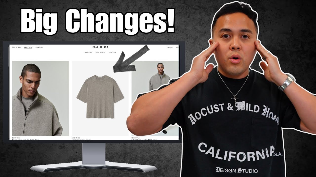 Fear of God Essentials is BACK! Summer 2025 Drop 1 SHOCK DROP - YouTube