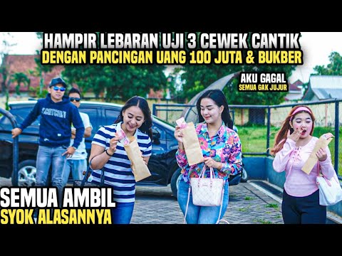 KASIH THR 100JUTA BOS MUDA UJI 3 CEWEK CANTIK !! BUTUH CALON ISTRI DIHARI LEBARAN DIBUAT SYOK!?