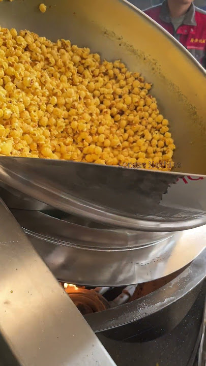 Do you want to know how popcorn factory make popcorn?#popcorn #machine #factory