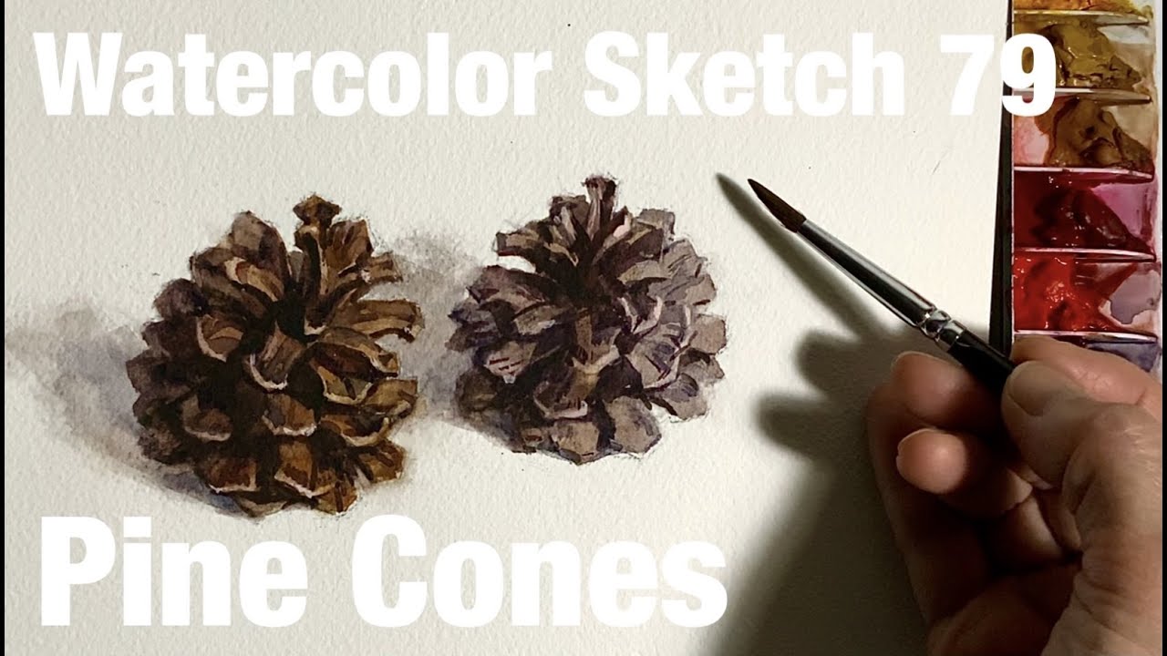 抽象的な油彩画 松ぼっくり fit=scale-down,w=1200