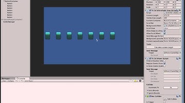 unity scrollable containers