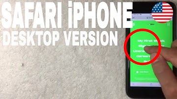 ✅  How To Set Up Desktop Website Version On Safari iPhone 🔴