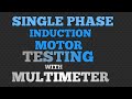Single Phase Motor Winding Resistance Test