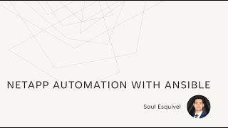 ONTAP Automation with Ansible - NetApp Tutorial