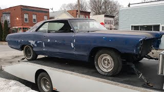 1965 Pontiac Grand Prix 389 Restoration Project