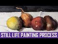 Still-Life In Watercolor | Full Painting Process