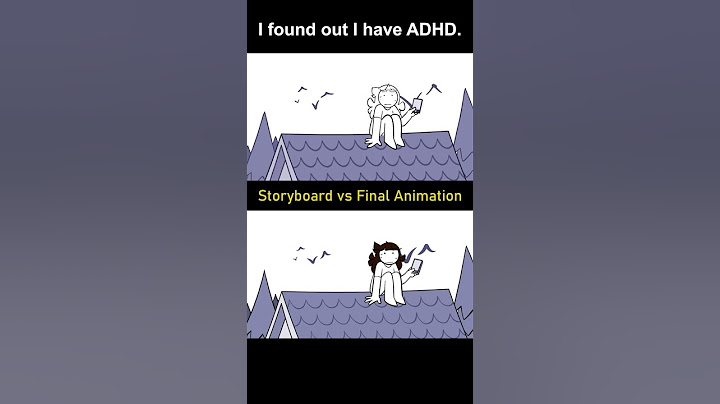 Storyboard vs Animation: I have ADHD (shot 4)