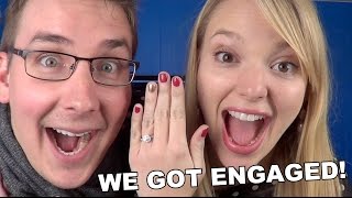 WE GOT ENGAGED!!