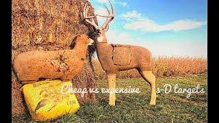 3-D Targets Cheap vs Expensive which is better for the money