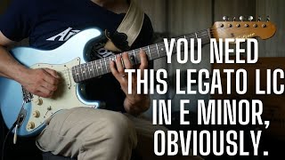 Download Lagu You NEED this E minor Legato Lick, obviously MP3 Download Lagu You NEED this E minor Legato Lick, obviously MP3