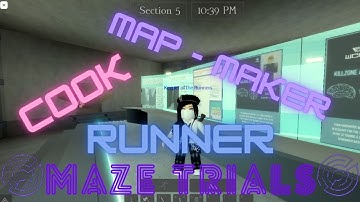 How to get Runner, Cook and Map Maker Rank at Maze Trials games in Roblox.