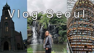 Сеул Vlog: Гуляем по Сеулу, взяла интервью у корейца 🤫 #корея #koreavlog #seoul #сеул