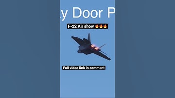 Thumbnail of F-22 Air show #music #dcs #dcsworld #f22 #f22raptor #airshow #aviation #shorts