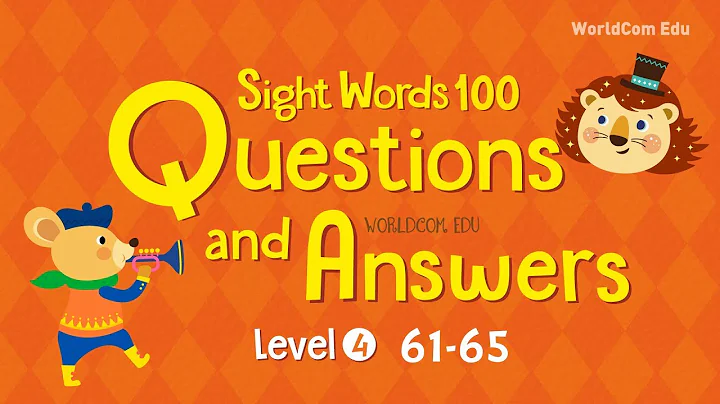 [Sight Words 100 LEVEL.4]  Lesson 13 | Brian Stuart Q&A 61-65 (0215)