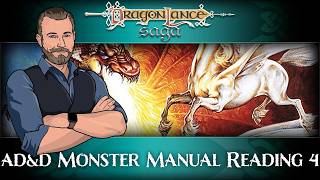 Gaming AD&D: Monster Manual Reading 4 | DragonLance Saga