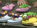 CraftSanity on TV: Making fancy flip flops