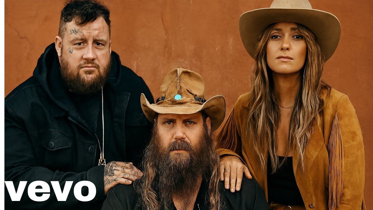 Chris Stapleton ft Lainey Wilson and Jelly Roll - I'm On My Knees, Lord (2025 AI Music Video)