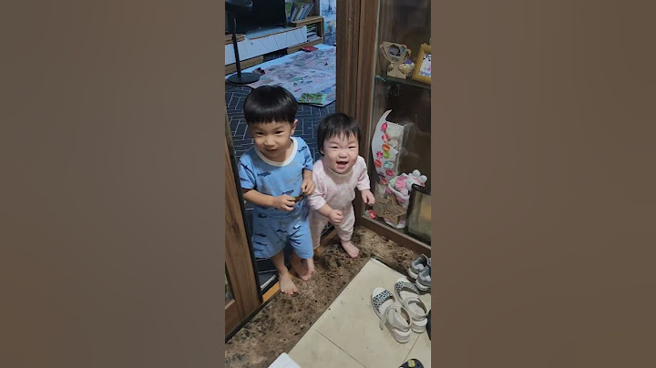 Babies welcoming their parents home from work