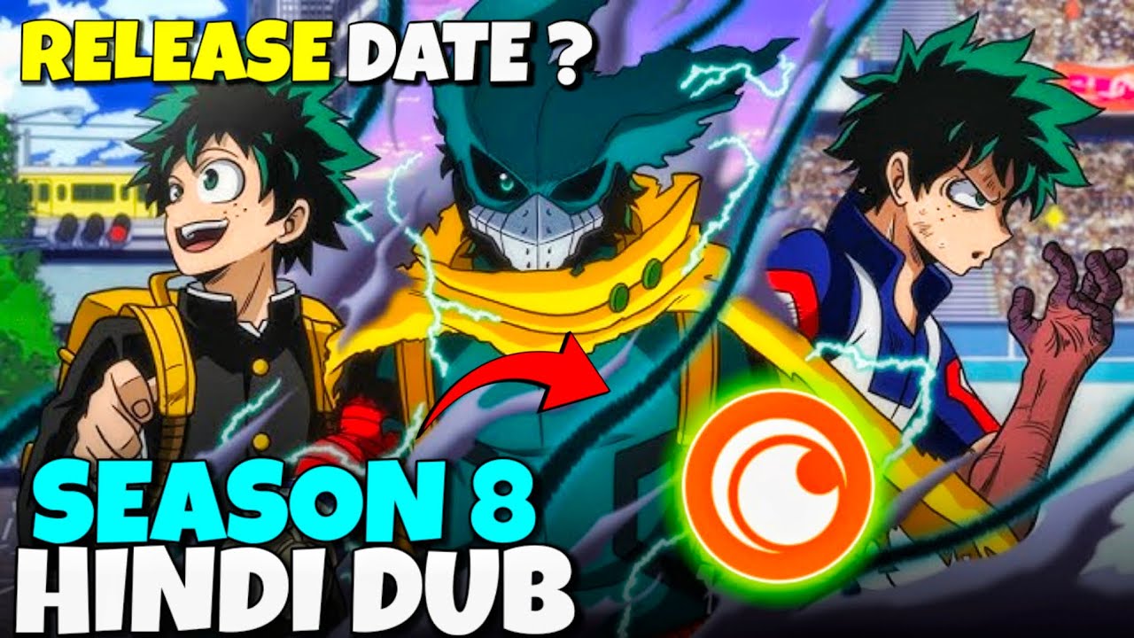 My Hero Academia Season 8 Hindi Dubbed Release Date Mha