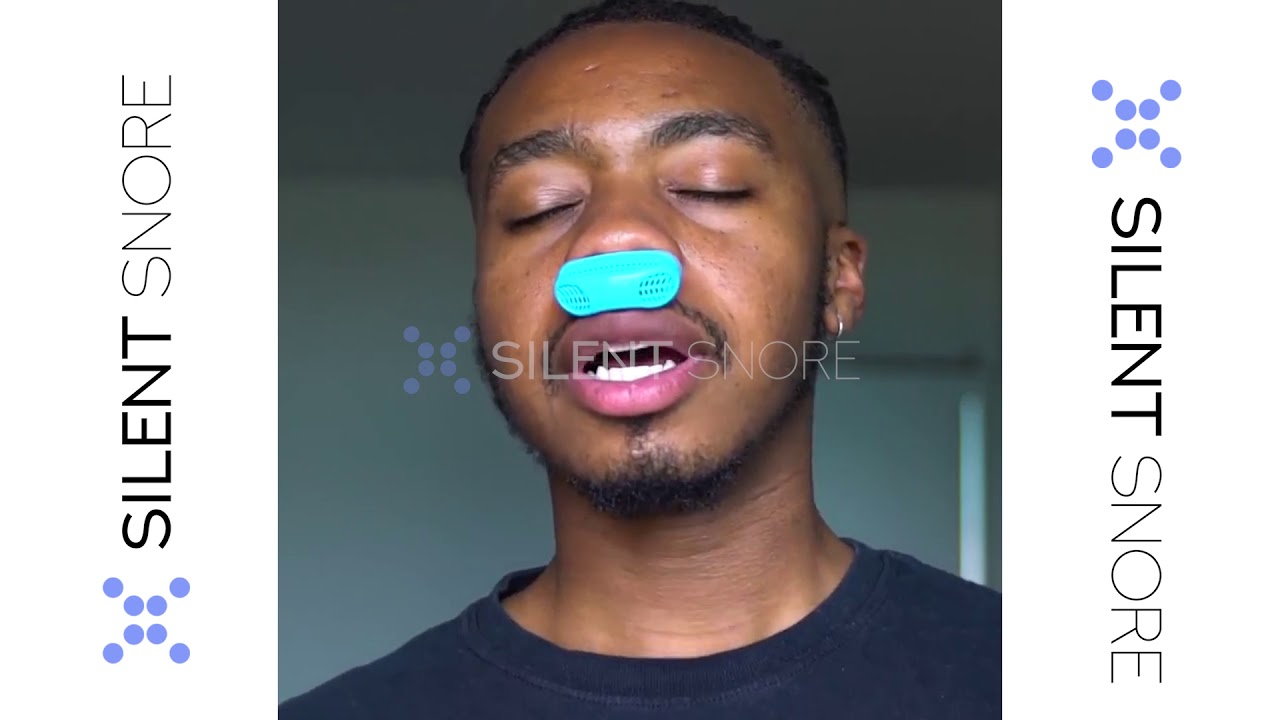 Silent Snore Anti Snore Nasal Apnea Aid Device to Stop Snoring