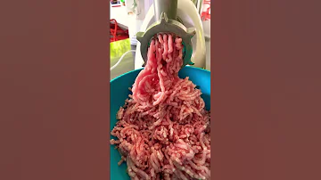 Electric Meat Grinder Makes Life Easier Shorts Sounds Satisfying Asmr 