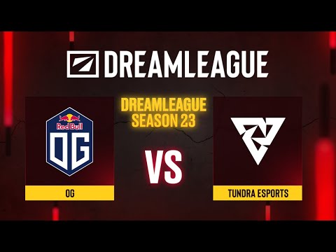 OG проти Tundra Esports | Гра 2 | DreamLeague Season 23 - CQ - WEU