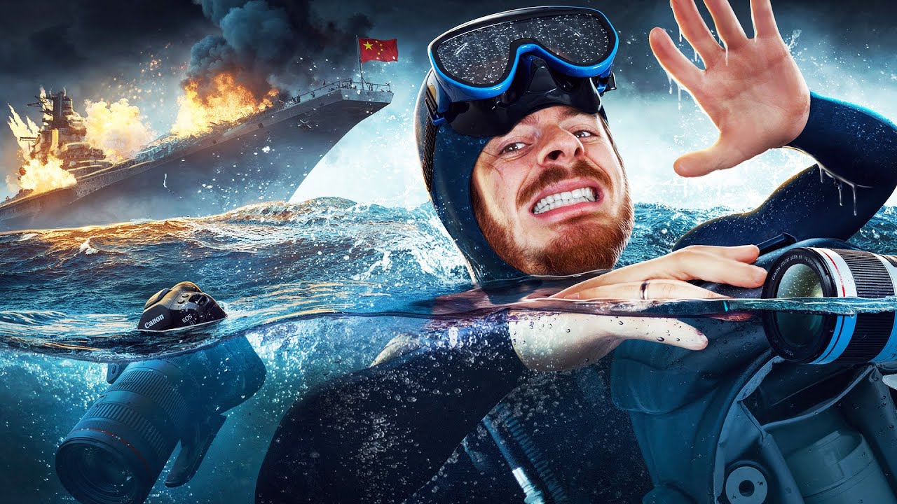 J'INFILTRE UN PORTE-AVION INTERDIT (j'ai failli mourir...)