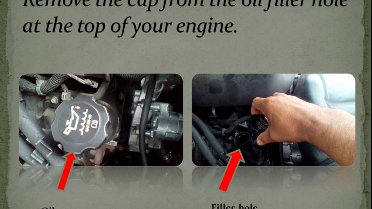 How to Change Your Oil - YouTube