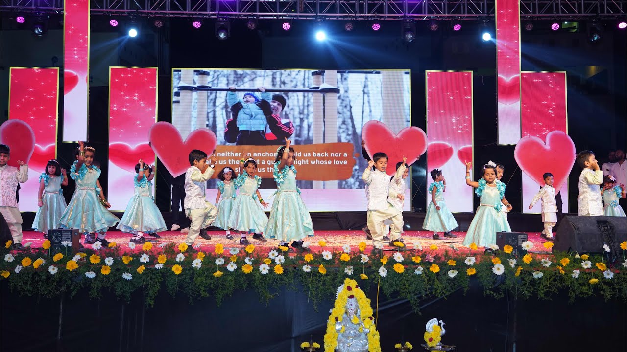 Apollo School Annual Day: Father-Kids Dance | Appa I Love You Pa, My daddy is my hero 