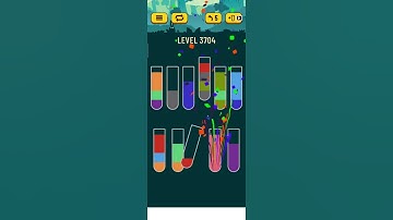 water sort puzzle - level 3704