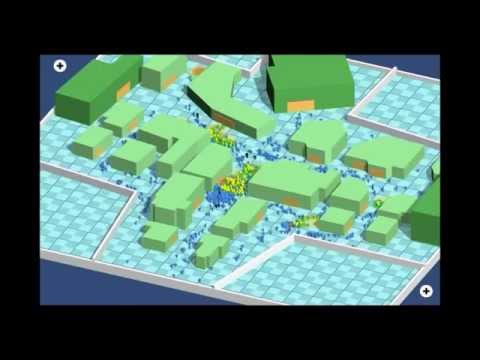 Crowd Behavior - Unity3D Mall Simulation - YouTube