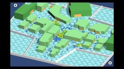 Crowd Behavior - Unity3D Mall Simulation