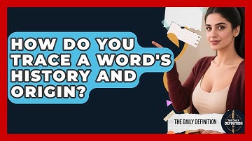 How Do You Trace A Word