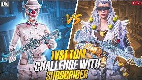 Subscriber Challenged Me for 1v1 TDM 😱 | M416 vs M416 | BGMI Gameplay
