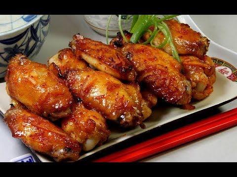 Spicy and sweet orange Chicken Wings