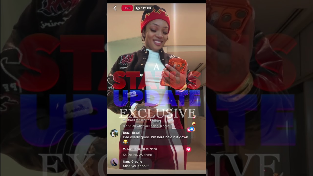 Глорилла ответила своей сестре-дайк в прямом эфире на Facebook.