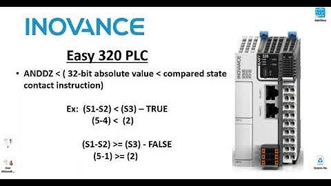 INOVANCE - Easy320 PLC - ANDDZ -LT